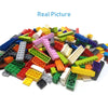 120pcs DIY Building Blocks Thin Figures Bricks 2x2 Dots Educational Creative Size Compatible With 3022 Plastic Toys for Children