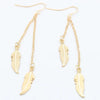 Many Styles Long Tassel Feather Dangle Earing Brincos Femininos Leaf for Women Fashion Bohemian Jewelry