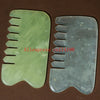 100pcs Jade Comb Head Massager Comb Medicine Physiotherapy Body Massager Jade Scraping Tool SPA Beauty Health Tools