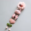 5Pcs/Set Baby Hair Clip Set Baby Headband Accessories Cross Kid Hairclip Cartoon Girl Hair Clip Baby Barrettes Hair Accessories