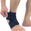 1 PC Sports wrap bandage Ankle Strain Elastic Ankle Support Brace Guard Protector Running compression straps Gym Foot Wraps 2018