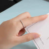 New 925 Sterling Sliver Rings for Women Rope Shape Rings Fashion Silver Jewelry