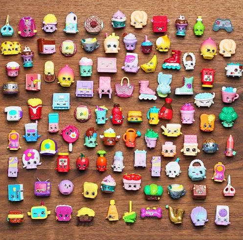 50 pieces/lot HOT！Figures for Toys Fruit Dolls Styles Shop Family Kins Action Figures For Little Figurines Mixed Season