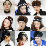 Load image into Gallery viewer, Children Running Sports Headband Wide Stripe Letters Large Elastic Headband Kid Adult Sweat Hair Bands Headwear Hair Accessories
