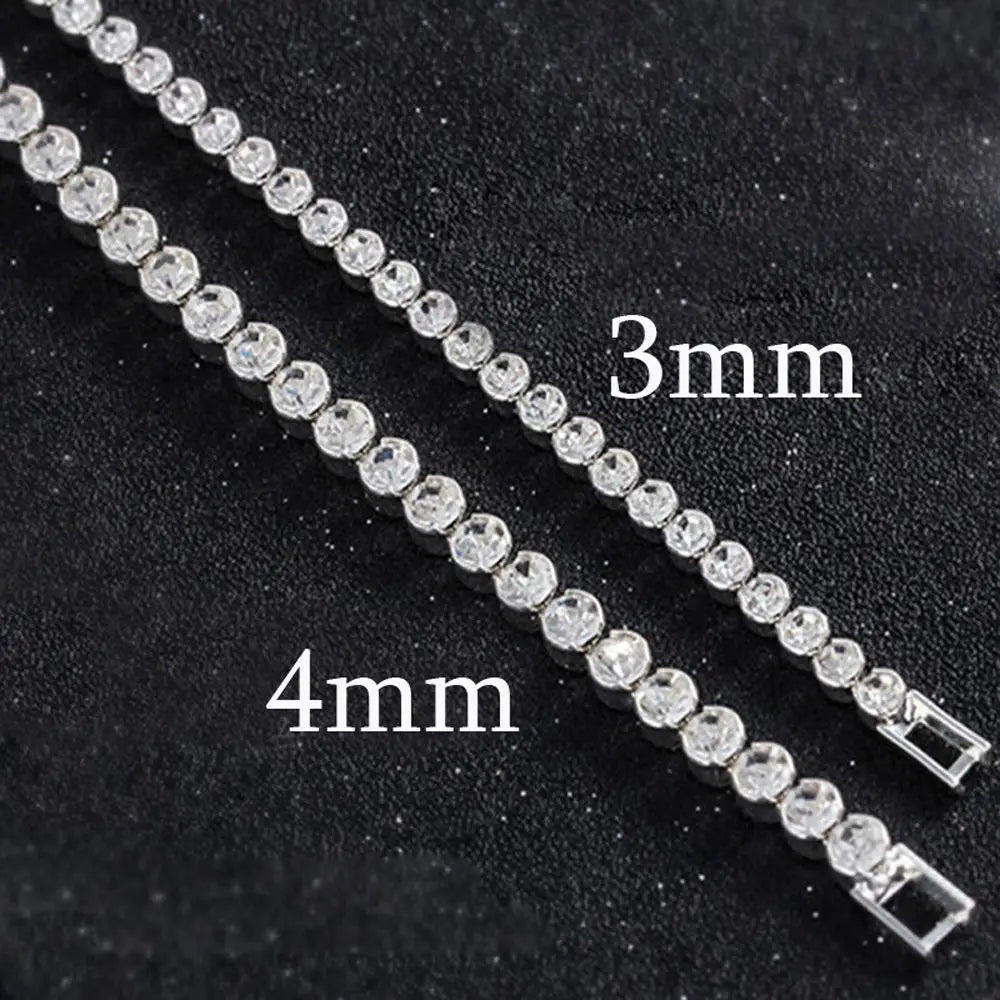 1pc Fashion Hand Chain Crystal Stretch Shine Bracelets For Women Couple Charm Austria Crystal Cuff Bangles Wedding Jewelry