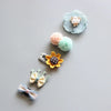 5Pcs/Set Baby Hair Clip Set Baby Headband Accessories Cross Kid Hairclip Cartoon Girl Hair Clip Baby Barrettes Hair Accessories