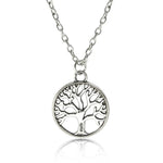 Load image into Gallery viewer, Fooderwerk Jewelry Retro Life Tree Pendant Necklace For Women Europe And America Ladies Personality Peace Tree Ornaments
