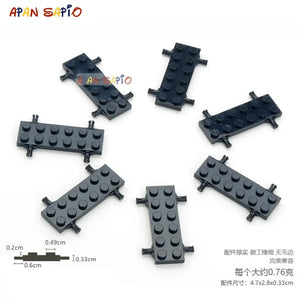 DIY Blocks Building Figures Bricks Axle and wheel Educational Assemblage Construction Toys for Children Compatible With Brand