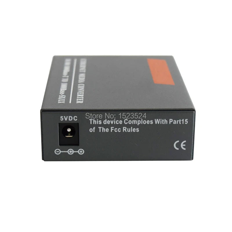 HTB-GS-03 A&B 3pairs Gigabit Fiber Optical Media Converter 1000Mbps Single Mode Single Fiber SC Port External Power Supply