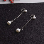 Load image into Gallery viewer, JIOFREE Fashion Wedding party Gift Elegant imitation pearl clip on earrings without pierced earrings no ear hole clip jewelry
