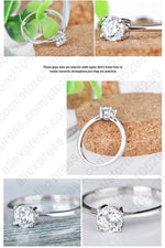 Load image into Gallery viewer, Wholesale 925 Sterling Silver Rings for Women Wedding Engagement Jewelry Cubic Zircon Band Anniversary Ring Mujer
