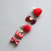5Pcs/Set Baby Hair Clip Set Baby Headband Accessories Cross Kid Hairclip Cartoon Girl Hair Clip Baby Barrettes Hair Accessories
