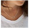 Classic Stainless steel necklace women pendant necklace chokers for women fashion jewlery best friend necklace YX14918