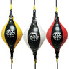 Quality PU Leather Punching Ball Pear Boxing Bag Inflatable Reflex Speed Balls Fitness Training Double End Boxing Speed Ball New
