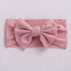 1Pc Baby Headbands New Colors Knit Bow Elastic Soft Infantiles kids Headbands Baby Items Turban for Baby Girl Hair Accessories