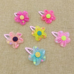 Load image into Gallery viewer, 2PCS/lot Hot Sale Children New Hair Clips Cute  Flowers Safety Barrettes BB Clip Little Girls Gifts Kids Hair Accessories
