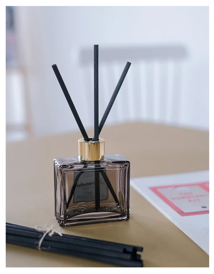 50pcs 3mm/4mm/5mm Fragrance Oil Sticks Reed Diffuser Aromatherapy Diffuser Replacement Sticks Perfume Rods Fiber Rattan Sticks