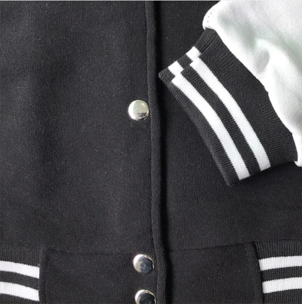 Jojo 'S Bizarre Adventure Baseball Jacket Fashion Tops Casual Jacket Hip Hop Sweatshirt Women Hoodie Harajuku Bomber Jackets