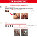 Load image into Gallery viewer, DOTEFFIL 925 Sterling Silver Star TO buckle Charm Bracelets Chain For Women Fashion Wedding engagement Fine Jewelry
