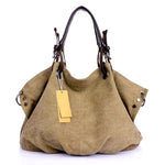 Load image into Gallery viewer, 2021 New Big Women's Bag Fashion Casual Canvas Bag Large Capacity Handbag Shoulder Messenger Bag BD866B
