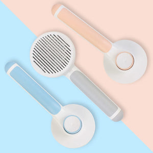 Plastic Cleaning and Beauty Products Cat Hair Cleaner Pet Comb Self Cleaning Brush Pet Accessories