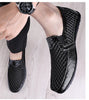 FUQIAO 2024 New Casual Shoes Men Summer Comfortable Mesh Genuine Leather Footwear Fashion Soft Male Outdoor Moccasins Loafers