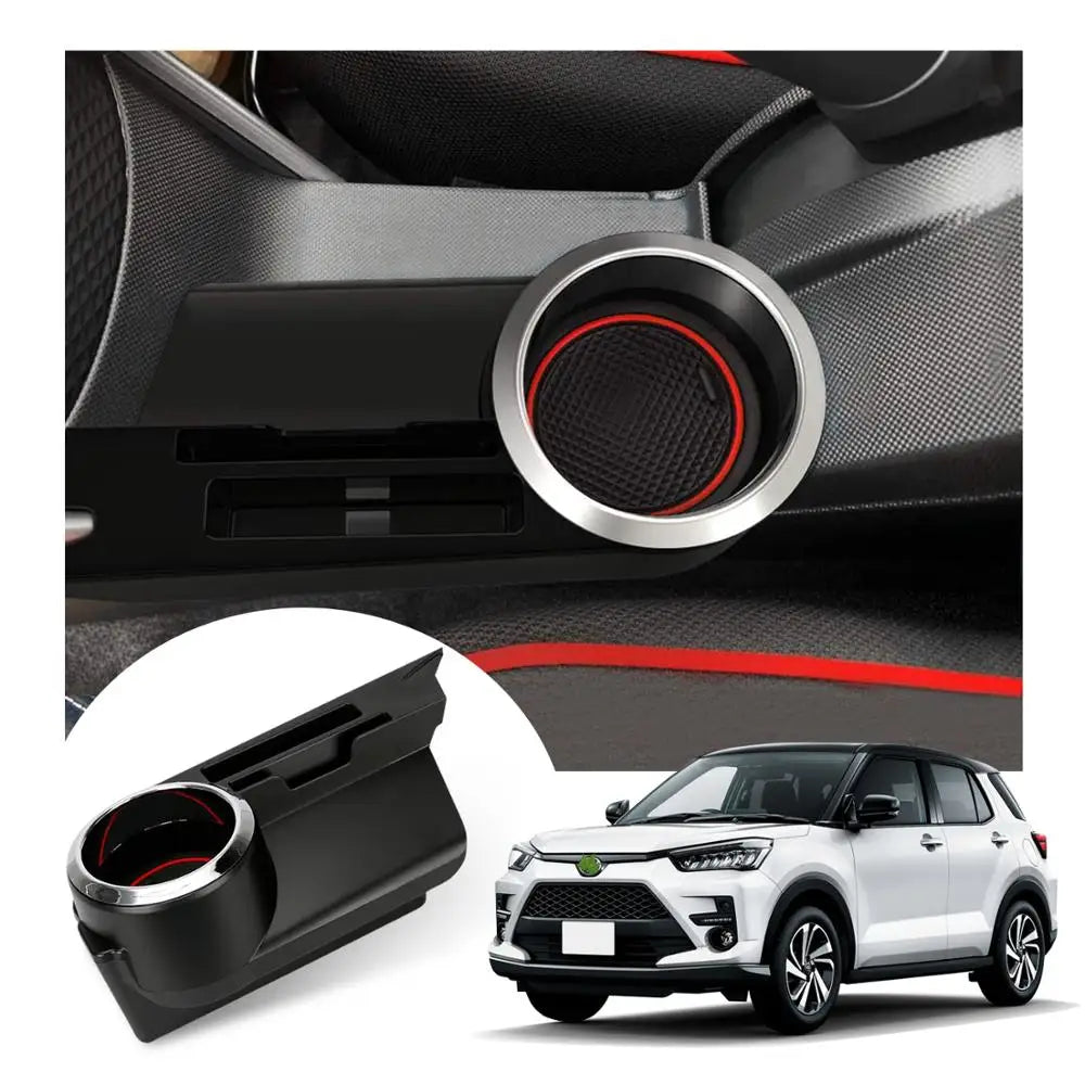 LFOTPP Car Central Water Cup Storage Box for Rise RAIZE (A200A/A210A)  2019 2020 2021 2022 Auto Interior Rise Accessories 2022