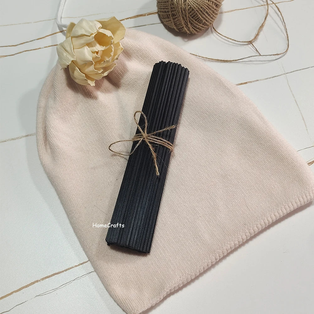 50pcs 3mm/4mm/5mm Fragrance Oil Sticks Reed Diffuser Aromatherapy Diffuser Replacement Sticks Perfume Rods Fiber Rattan Sticks