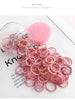 50/100 Pcs/Box New Children Cute Colors Soft Elastic Hair Bands Baby Girls Lovely Scrunchies Rubber Bands Kids Hair Accessories