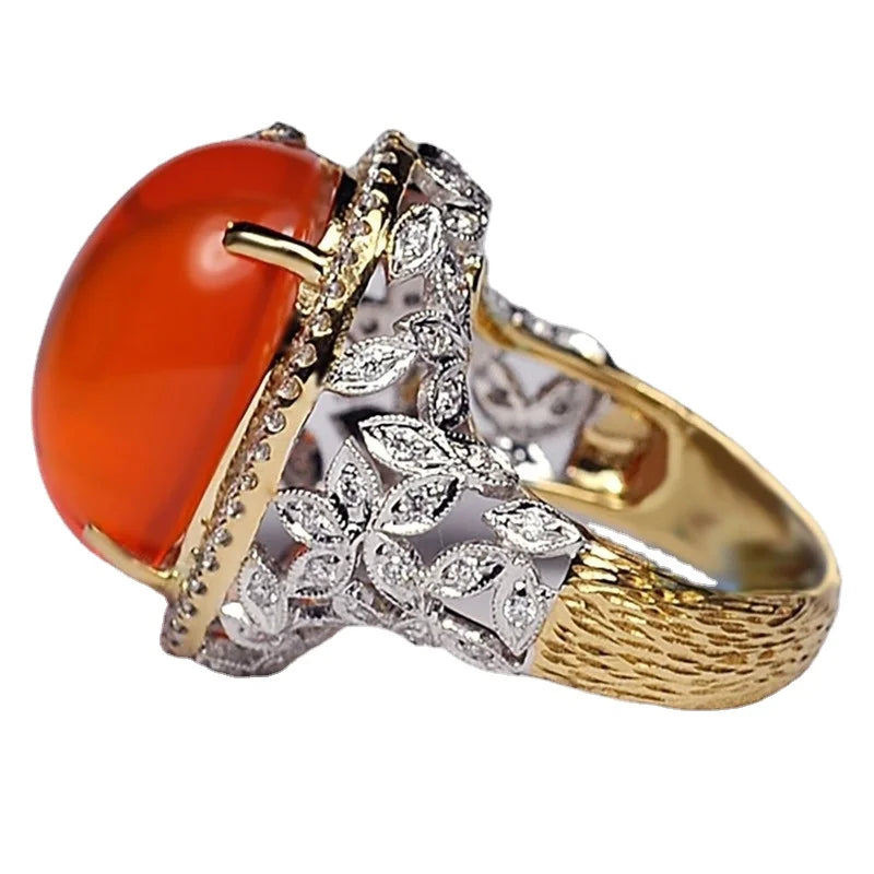 In 2024, fashionable, affordable, creative red, jewelry, versatile, men's and women's, gifts, love, charming rings