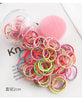 50/100 Pcs/Box New Children Cute Colors Soft Elastic Hair Bands Baby Girls Lovely Scrunchies Rubber Bands Kids Hair Accessories