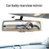 KEBIDU Baby Car Mirror Safety View Back Seat Mirror Baby Facing Rear Ward Infant Care Square Safety Kids Monitor Car Accessories