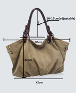 Load image into Gallery viewer, 2021 New Big Women's Bag Fashion Casual Canvas Bag Large Capacity Handbag Shoulder Messenger Bag BD866B
