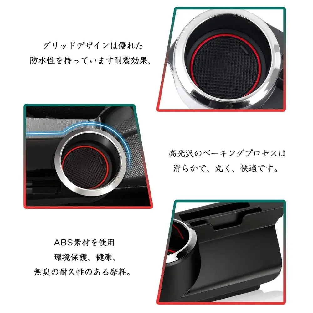 LFOTPP Car Central Water Cup Storage Box for Rise RAIZE (A200A/A210A)  2019 2020 2021 2022 Auto Interior Rise Accessories 2022