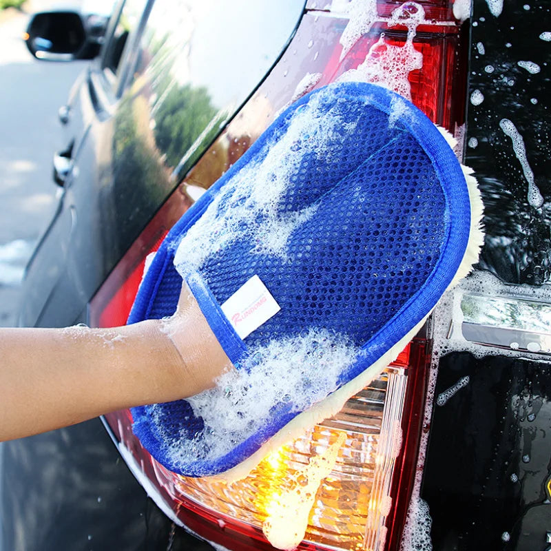 Car Accessories Cleaning Brush Washing Gloves sticker For BMW E46 E39 E90 E60 E36 F30 F10 E34 E53 E30 F20 E92 E87 M3 M4 M5 X5