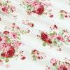 Cotton Twill Printed Fabric Peony Small Floral Home Decor Textile For Sewing DIY Handmade Accessories BY Meters