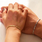 Load image into Gallery viewer, 304 Stainless Steel Snake Chain Bracelet Infinity Symbol Pattern Bracelet For Women Men Couple Fashion Jewlery Gifts 23cm Long
