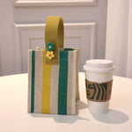 Load image into Gallery viewer, South Korea Gingham Waterproof Mini Gift Fashion Canvas Bag
