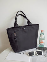 Load image into Gallery viewer, Large Capacity Waterproof Pure Color Casual Handbag
