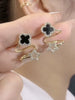 Women's Fancy Ear Clip Best Selling Western Style Clover