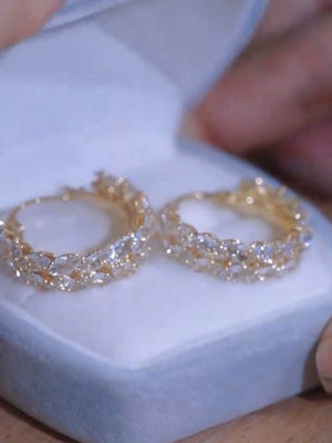 Accessible Luxury Anti-Allergic Chinese Style Wheat Special Interest Earrings