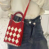 Knitting Mini Shoulder Cute Daily Outing Small Shoulder Bag