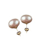 Accessible Luxury Steamed Bread 925 Silver Needle Niche Style Pearl Stud Earrings