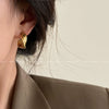 Accessible Luxury Hong Kong Style Best Selling Fancy Women's Metal Earrings