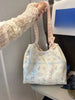 Women's Bag Cute Floral Bows Canvas Bag