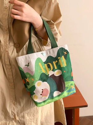 Fashion out Lunch Bag Small Lunch Box Tote Bag