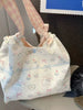 Women's Bag Cute Floral Bows Canvas Bag