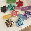 3pc Korean New Big Star BB Hairpin Hair Side Clips for Girls Women Kids Gift Wedding Party Hair Accessories