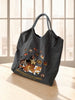 High round Nylon Eco-friendly Bag Crossbody Bag Satchel Embroider