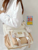 Bag Female College Student Shoulder Bag Casual Canvas Tuition Bag